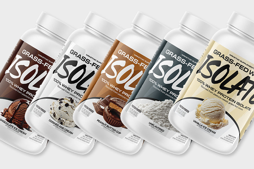 Nutrishop Raises the Bar with WRKETHIC Grass-Fed Whey Isolate